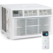 12,000 BTU Wi-Fi Window Air Conditioner, 3-In-1 Cooling/Dehumidifier/Fan for 550 Sq.Ft Rooms, Energy Efficient (CEER 11.4), Ultra-Quiet 56dB, Smart App \u0026 Remote Control, Easy Installation